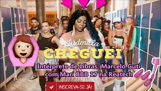 Ludmilla  Cheguei Libras Marcelo Guti na Reatech com Marinalva BBB 17 [upl. by Katushka]