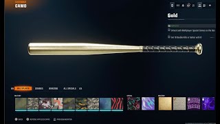 road 2 Gold Baseball Bat Black ops 6 [upl. by Yrehcaz]