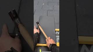 Fibre cement slate construction viral everyone roofing subscribe asmr [upl. by Afra]