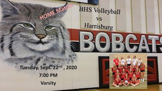 Brookings Bobcats Varsity Volleyball vs Harrisburg Tigers VB 92220 [upl. by Todhunter]