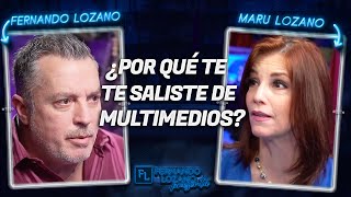 ¿Por qué te saliste de Multimedios  Maru Lozano [upl. by Sanfourd]