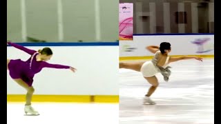 Budapest Trophy 2024 Womens short program  jump scores [upl. by Ardeed]