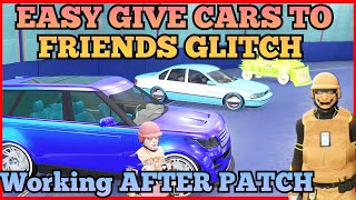 EASY GIVE CARS TO FRIENDS GLITCH GTA5 UNRELEASED CAR FACILITY GCTF GTA V CAR DUPE [upl. by Siloam67]