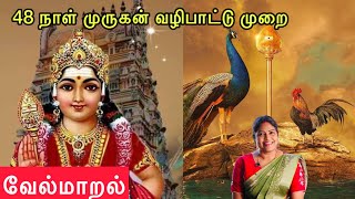 48 நாள் முருகன் வழிபாடு  வேல்மாறல்  விரதம் [upl. by Eirehs]