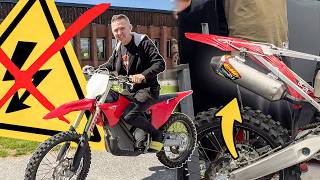 I put a 2stroke in a Stark Varg Dirt bike [upl. by Atirehs413]