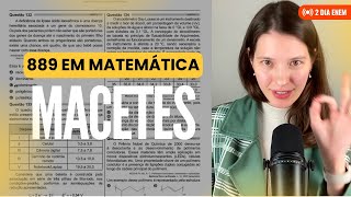 😱 MACETES para GABARITAR o ENEM Matemática e Naturezas TRI pegadinhas e terminar no tempo [upl. by Notlimah]