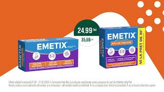 Farmaciile Help Net  Ofertele lunii  Emetix si Digex Plus [upl. by Kubis]