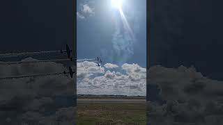 T6 Texans at Stuart Air Show [upl. by Goodspeed]