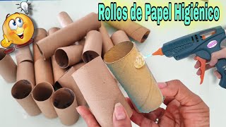 Tienes ROLLOS DE PAPEL HIGIÉNICO MIRA que Hacer con ellos Te Sorprenderá el Resultado 😱 [upl. by Eckmann]