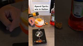 🍹 aperolspritz  das beste rezept  aperol campari drink [upl. by Ebeohp]