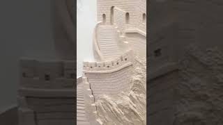 video9Amazing clay design on walls artist [upl. by Esilenna]