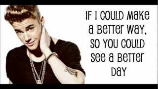 Justin Bieber  I Would Lyrics [upl. by Clere]