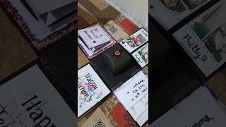 Explosion box for gift explosionbox gift viralshorts unboxing [upl. by Ahsilram]