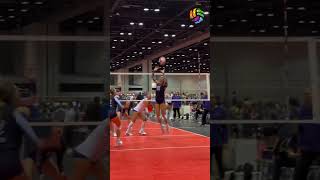 VollyWowvollyballshort volleyballmatch lmatch sportshighlights cheerviralreels [upl. by Aikkan]