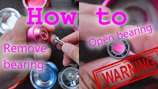 BEARINGS  TUTORIAL Bearing Removal and Opening Part 2 [upl. by Grimaldi]