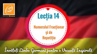 Lecția 14  Numeralul Fracționar și de Repetiție  Învață Limba Germană [upl. by Eniladam63]