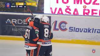 Kaspars Daugaviņš Goal vs HC 19 Humenne 28112023  Tipos Extraliga [upl. by Ethben]