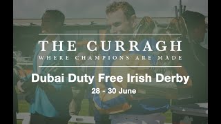 Watch The Curragh Irish Derby  Horse Racing  June28  30  on SportsMax SportsMax Racing and App [upl. by Magbie29]