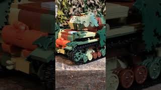 Flakpanzer IV quotWirbelwindquot in 128🔥 cobi cobibricks history militarybricks worldwar2history [upl. by Aihn]