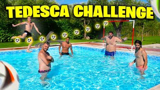 ⚽ TEDESCA FOOTBALL CHALLENGE in PISCINA con gli ELITES [upl. by Travus482]