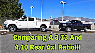 2022 RAM 2500 V8 HEMI 410 vs 373 Acceleration And MPG TEST  I Cant Believe The Results [upl. by Anairb]