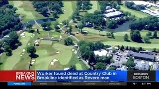 Worker from Revere dies at The Country Club ahead of US Open [upl. by Dagnah]