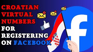 Get Croatia Virtual Phone Number for SMS  Virtual Number for Facebook Verification [upl. by Mosira309]