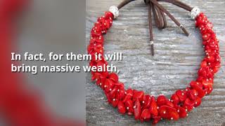 How Combination Of Red Coral amp Pearl Boosts Your Health And Wealth [upl. by Benis]