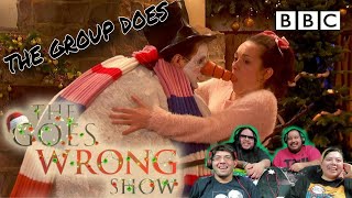 The Christmas show that went wrong Reacting to The Goes Wrong Show [upl. by Ellennahs]