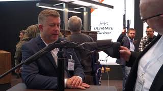 Blaser K95 Ultimate Carbon Rifle Overview  IWA 2019 [upl. by Caprice]