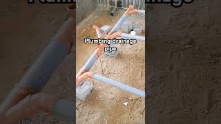 plumbing solutions drainage pipe installation [upl. by Andrea]