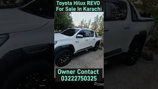 Toyota Hilux REVO For Sale In Karachi Post Code 1509202409 pajero pajeromini mitsubishixpander [upl. by Merras]