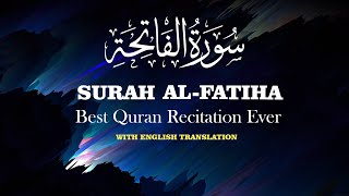 Powerful Quran Recitation Surah AlFatiha  Emotional amp Soulful Reading ❤️ [upl. by Namrehs996]