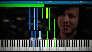 Tenth Avenue North  Worn  Synthesia Piano Tutorial [upl. by Nahsyar]