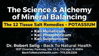 The 12 Tissue Salt Remedies Kali Muriaticum Kali Phosphoricum and Kali Sulphuricum [upl. by Alex948]