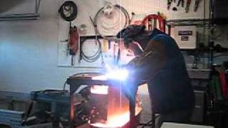 Use plasma cutter vs a drill press [upl. by Rebmik]