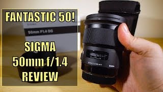 FANTASTIC 50  Sigma 50mm F14 Art Lens [upl. by Junna]