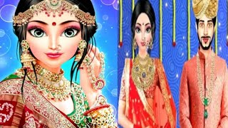 Bridal makeup dressup gamemakeup dressup gamesaicreater android gameplay [upl. by Atiniv]