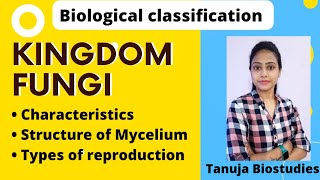 Biological Classification Kingdom Fungi  Mycelium  Reproduction in Fungi  Class 11 BiologyNEET [upl. by Ahsiram]