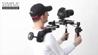 Manfrotto Sympla Camera  Camcorder Support System Rig Setup Timelapse  Full Compass [upl. by Earlie]