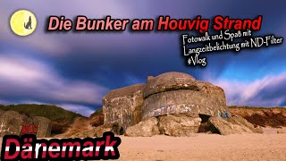 Die Bunker am Houvig Strand  Fotografie mit NDFiltern  Dänemark 🇩🇰 2024 [upl. by Adelice]