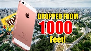 iPhone DROPPED from 1000 FEET HIGH  mampms version Did it survive [upl. by Guibert128]