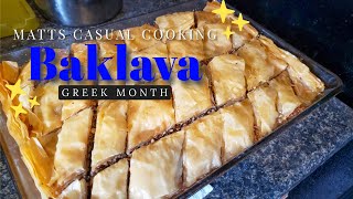 Golden Layers of Sweetness The Ultimate Baklava Recipe [upl. by Ornie]