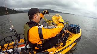 Kayak Fishing  Tillamook Bay [upl. by Idorb]