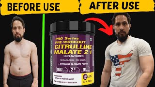 Citrulline Malate Review  Healthyhey Citrulline Malate ✅  Citrulline Malate for Muscles Pump 😲 [upl. by Ardnuassac]