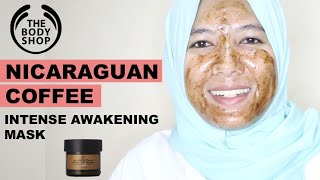 Review Masker The Body Shop Nicaraguan Coffee Intense Awakening Mask [upl. by Kelcie]