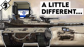 Inside Israel’s Weird Tank Units Merkava [upl. by Shepherd]