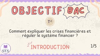 BAC Cours Crises Financières  Introduction [upl. by Sugirdor913]