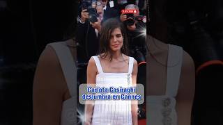 Carlota Casiraghi conquista Cannes con su elegancia y belleza monaco albertofmonaco casiraghi [upl. by Bullion388]