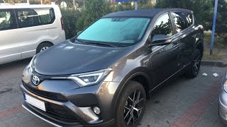 Toyota RAV4 IV 25 Hybrid 197hp VMax acceleration Facelifting [upl. by Eynobe]